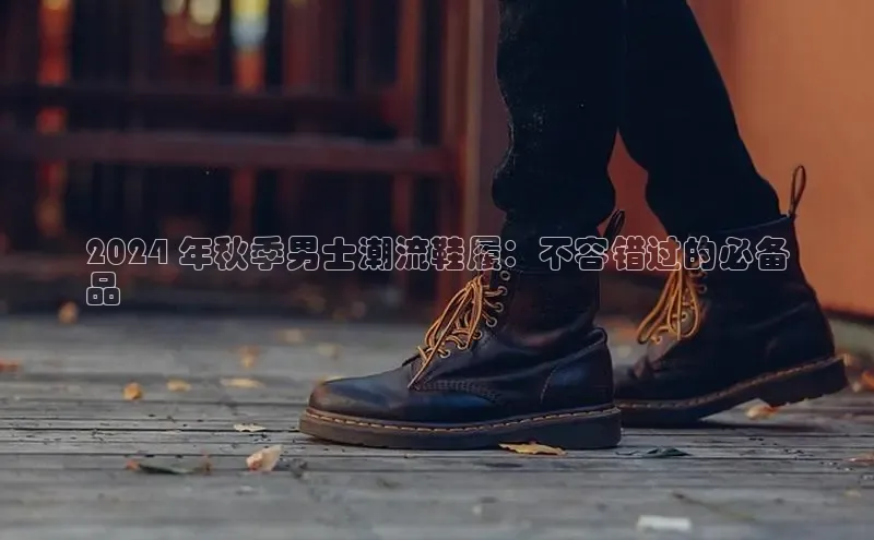 8868官网登录入口极氪智能科技2024 年秋季男士潮流鞋履：不容错过的必备
品