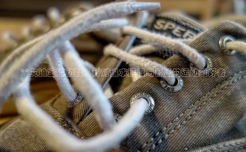 8868体育百度网盘企业版**艾迪宝运动鞋：针对追求速度与舒适的运动爱好者
**